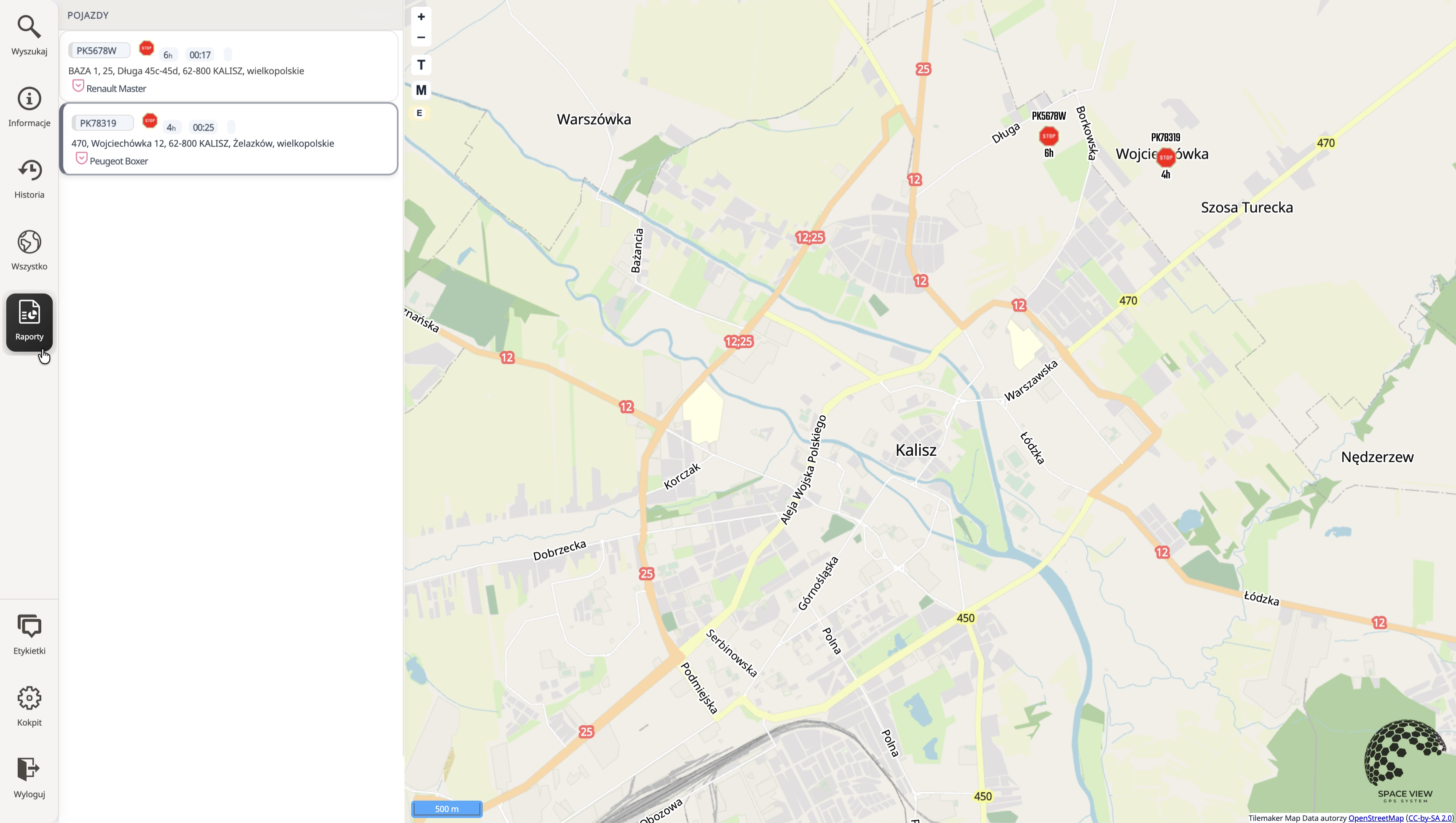 Space View Dashboard